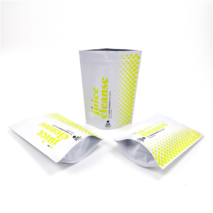 Woreczki z tworzywa sztucznego o wysokiej barierze Opakowanie Wodoodporne torby na sok Zip Lock Druk cyfrowy