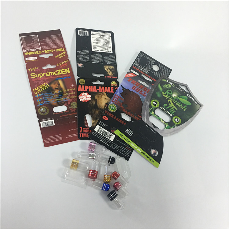 Panther Rhino 25k Male Enhancement Pill Opakowanie Blister Display Paper Card Box