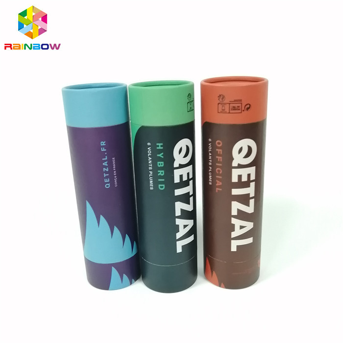 Kraft Paper Box Opakowanie Okrągły kształt Niestandardowe logo drukowane na prezent / kosmetyki / żywność