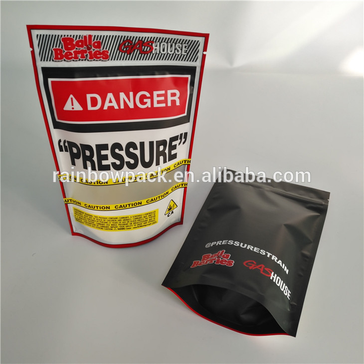 Zapachowy ziołowy kadzidełko Opakowanie zabezpieczające przed dziećmi Ziplocke Stoney Patch Bag 3.5g