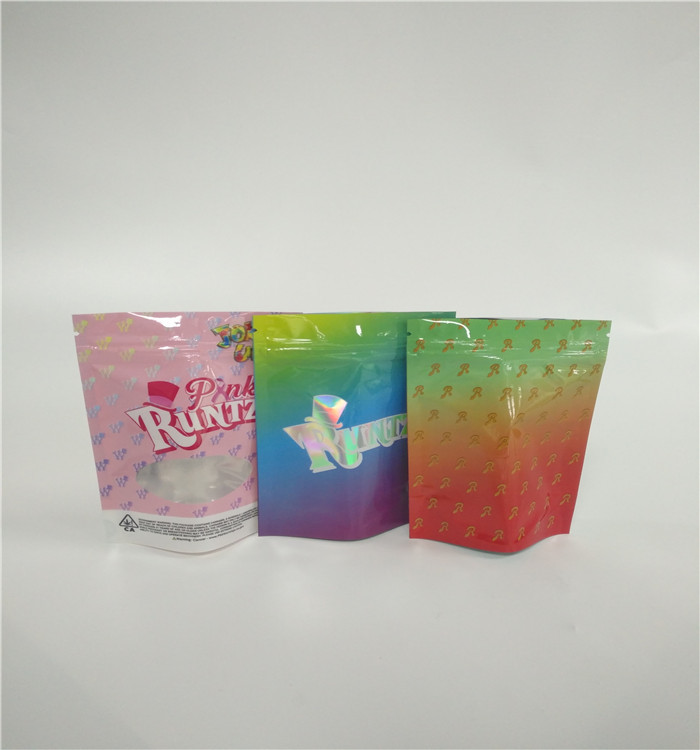 Zamykany zamek błyskawiczny Plastikowe ziołowe opakowanie kadzidełka Torba na zamek Doypack Niestandardowe nadrukowane logo