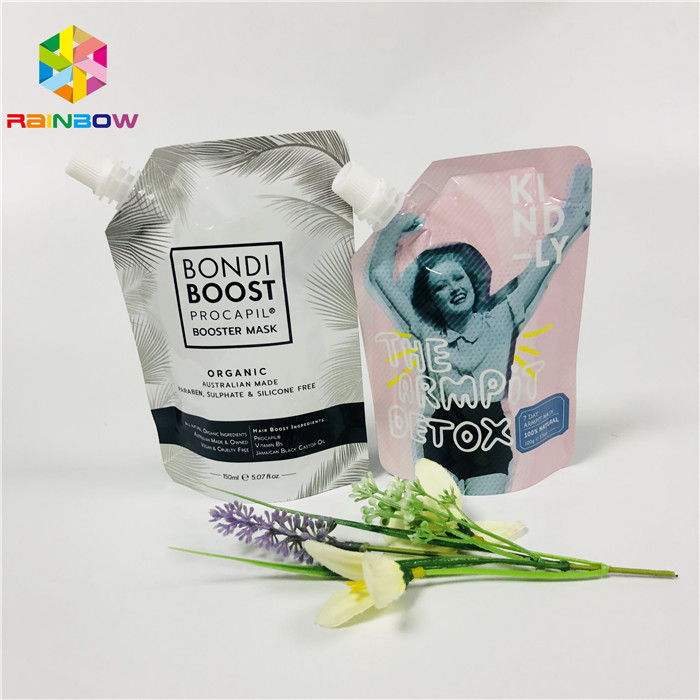 Doypack Food Grade Stand Up Pouches Wielokrotnego użytku żel do mycia