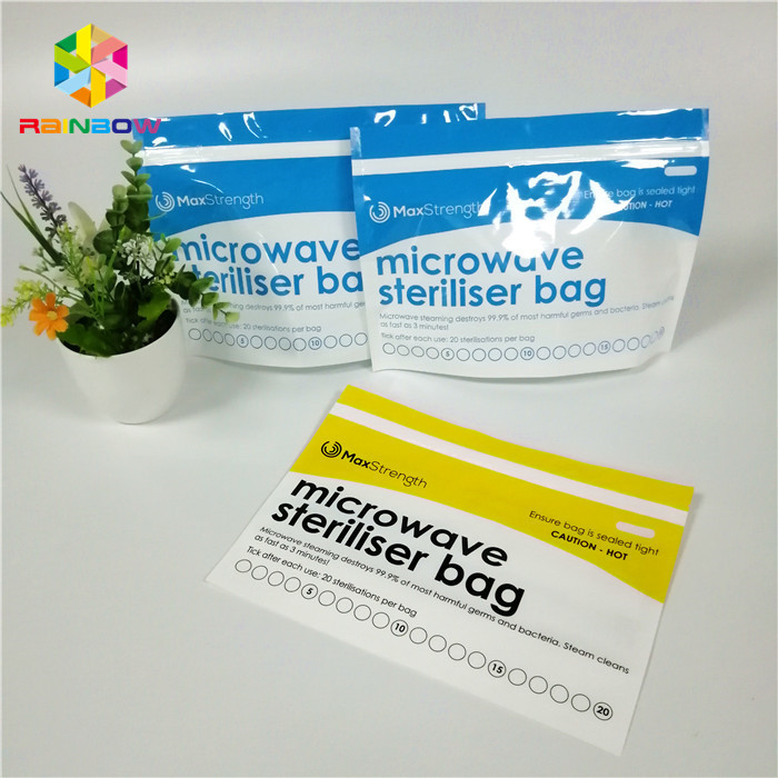 Silikonowe przekąski Torby do pakowania żywności Wielokrotnego użytku szczelny pojemnik na żywność do podgrzewania / zamrażania