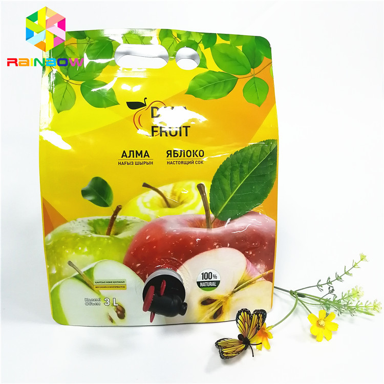 Szczelne opakowanie wylewki Folia aluminiowa 2L 3L 5L Przechowywanie soku z jabłek winnych
