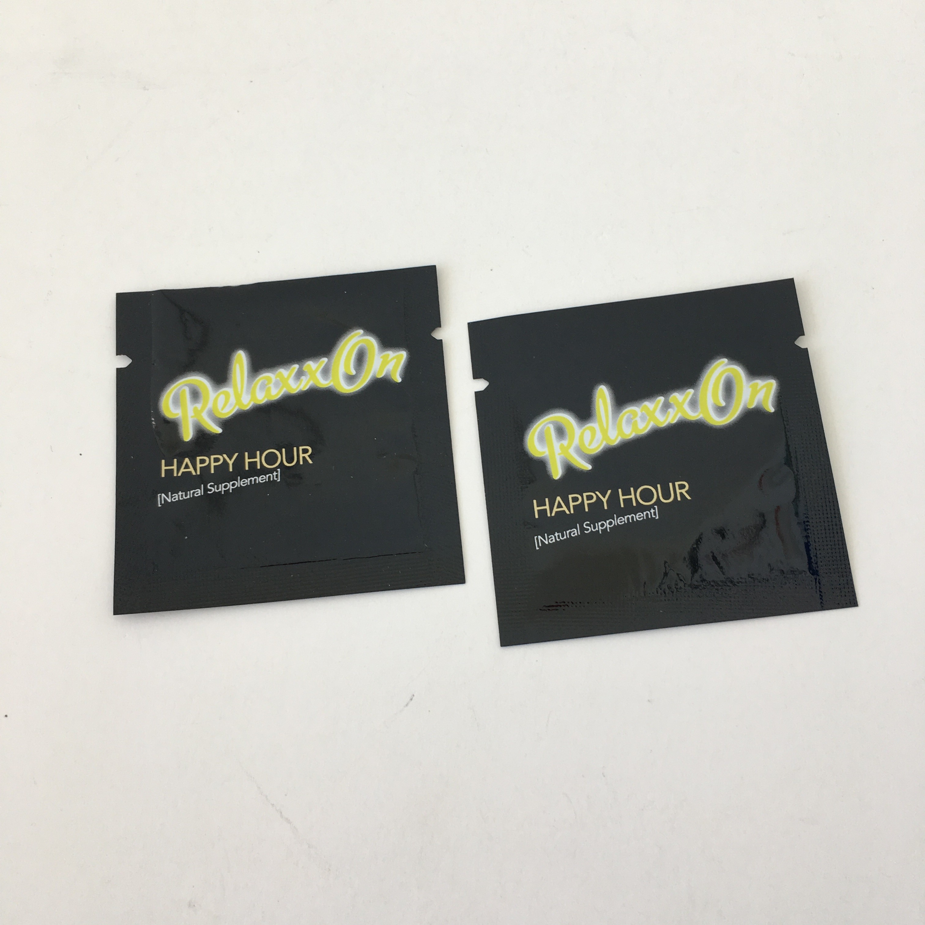 Termozgrzewalne plastikowe torebki Opakowanie Trzy stronne uzupełnienie kapsułki z proszkiem