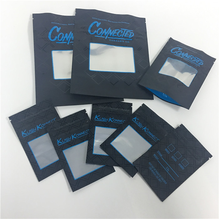 Doypack Ziołowe kadzidełko Ziplock Stojące torebki na tytoń CBD