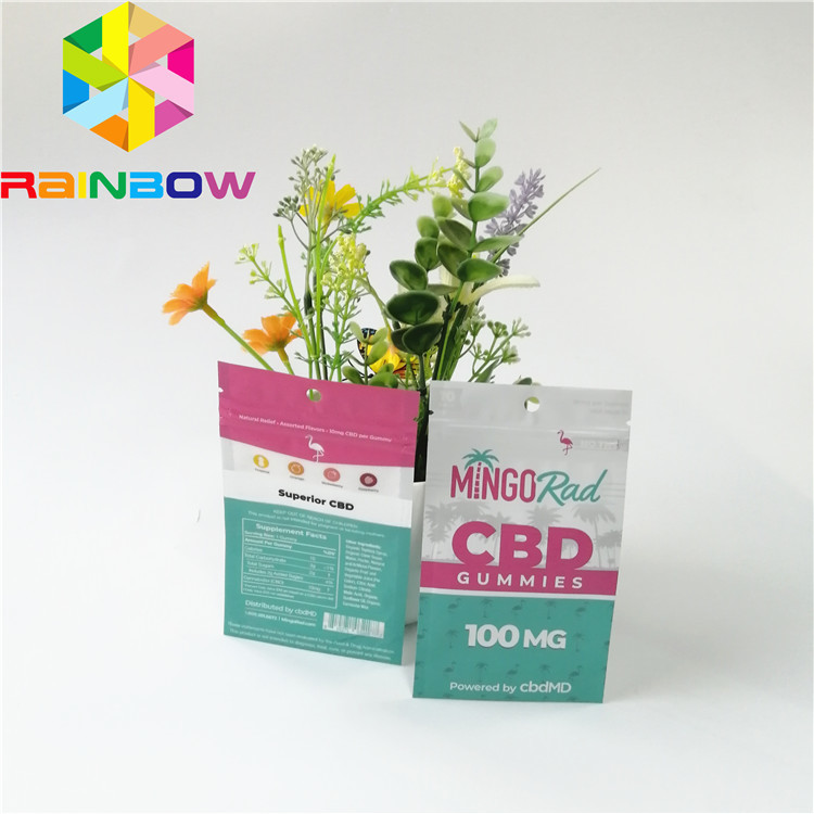 Woreczki foliowe z folii aluminiowej Opakowanie Zapachowy zamek błyskawiczny Top CBD Herbal Incense Pack