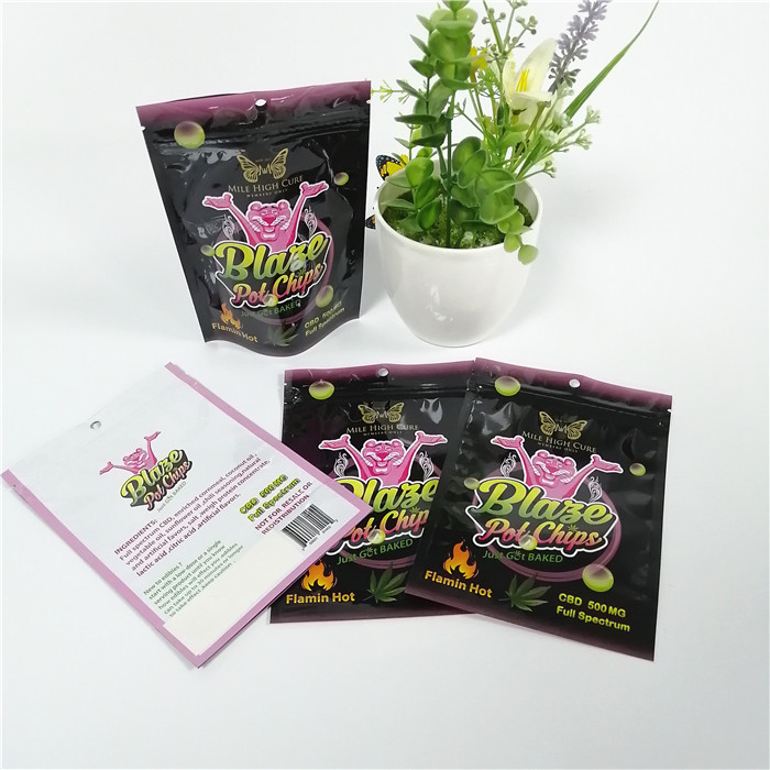 Odporne na wilgoć torby z folii aluminiowej Dostosowane logo Mylar Foil Tępe opakowanie