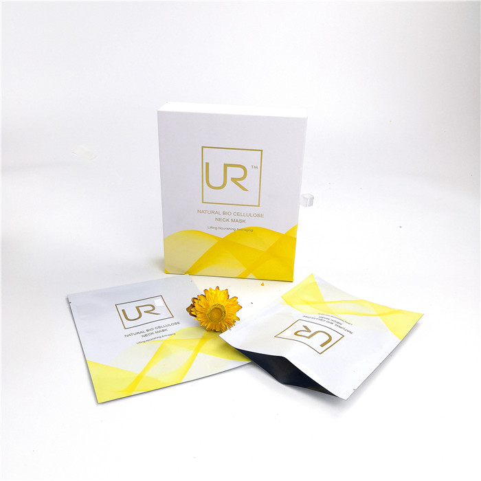 Matowe laminowane papierowe pudełko Opakowanie Esencjonalny olej Maski Torby dostosowane