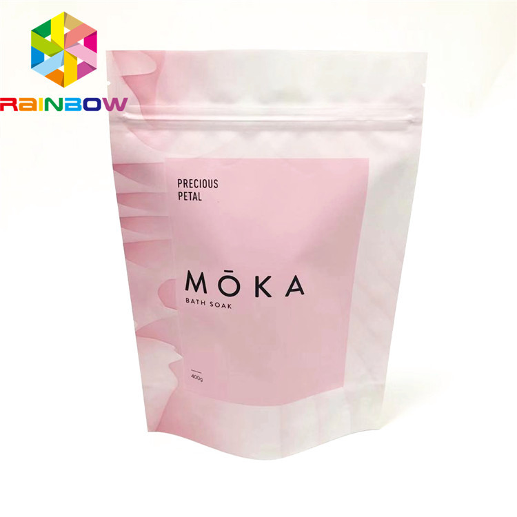 Plastikowe woreczki Sb do kąpieli w matowym wykończeniu Opakowania Folia aluminiowa z możliwością ponownego uszczelnienia do żywności