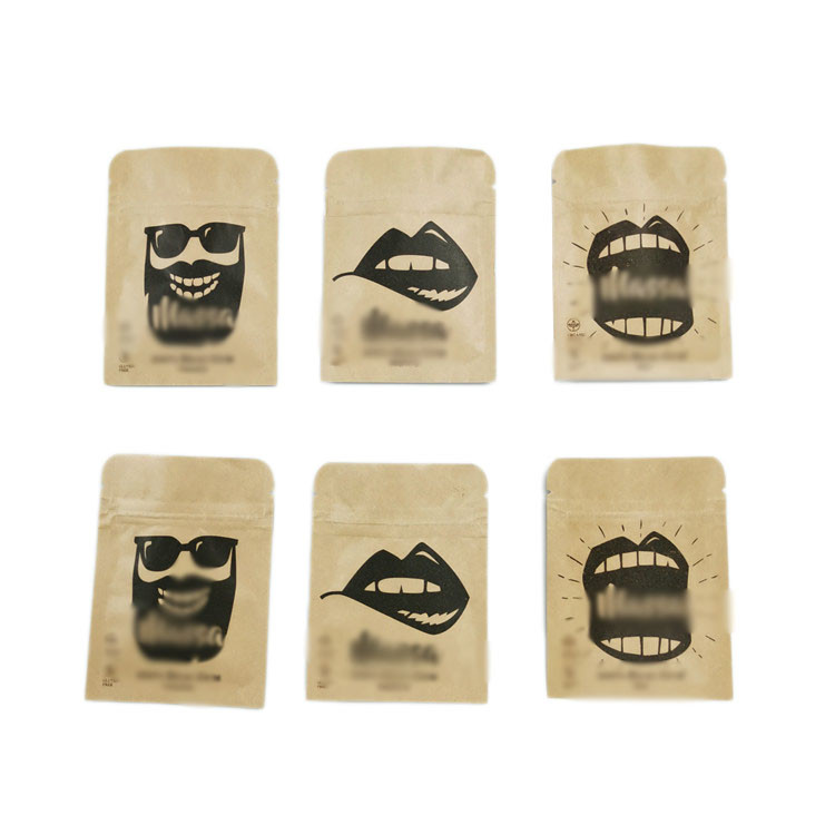 Opakowania na żywność Stojąca kieszeń na suwak Plastikowa torba z recyklingu Ziplock na orzechy