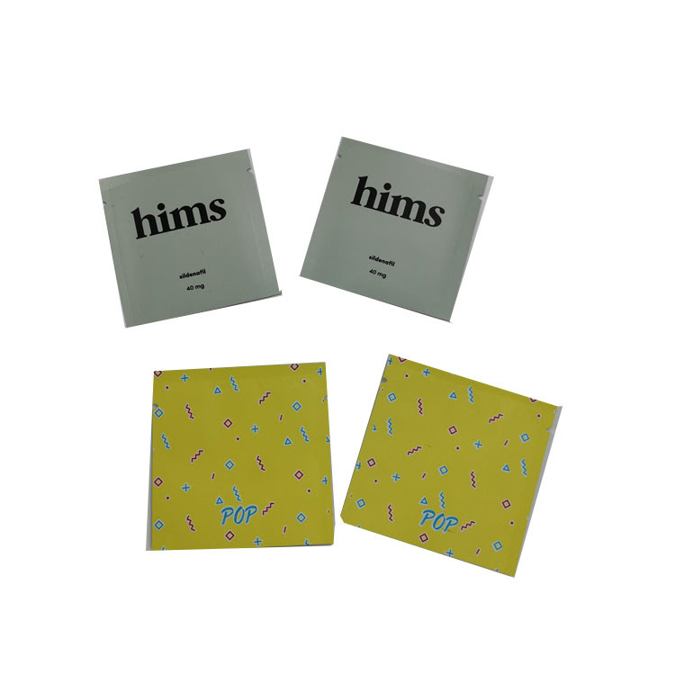 Candy Pill Matowa folia Plastikowe torebki Opakowanie Saszetka MOPP VMPET PE Materiał