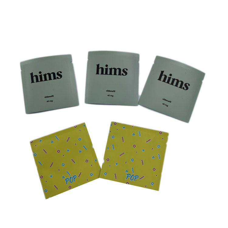 3 boczne zgrzewane plastikowe torebki Opakowanie Mini pokrowiec Zestaw toreb na rzęsy Dostosowany