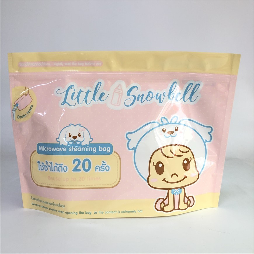 Zip Stand Stand Zipper Torby mikrofalowe Druk na zamówienie Biodegradowalny Grubość mikrofonu 120-180