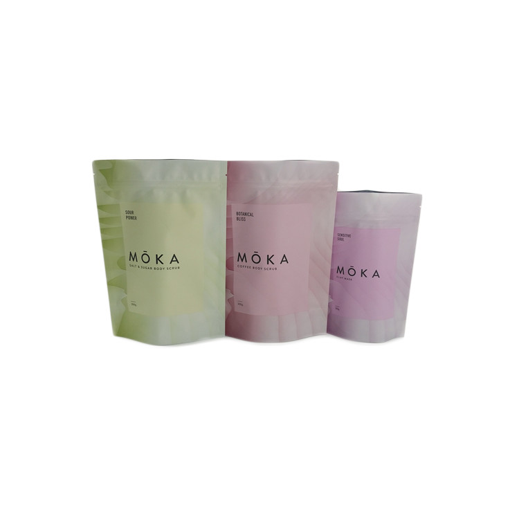 Torebka foliowa z matowym wykończeniem Opakowanie Plastikowe torby aluminiowe z folii aluminiowej