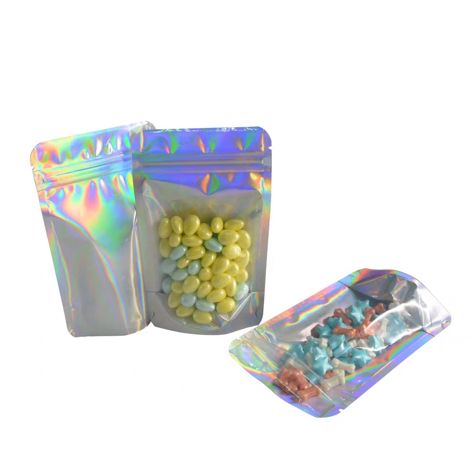 Trzy boczne uszczelnienie Przekąski Torby do pakowania żywności Laminowanie Tworzywo sztuczne Ziplock