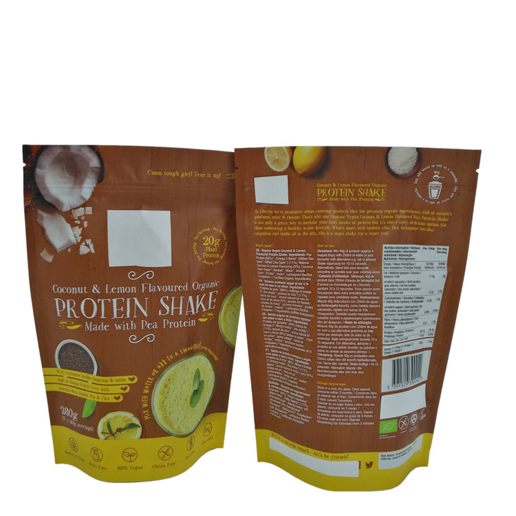 Aluminiowa torba z suwakiem woreczka do pakowania w proszku