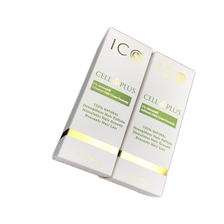 Pielęgnacja włosów Butelka oleju Kartonowe pudełko kartonowe