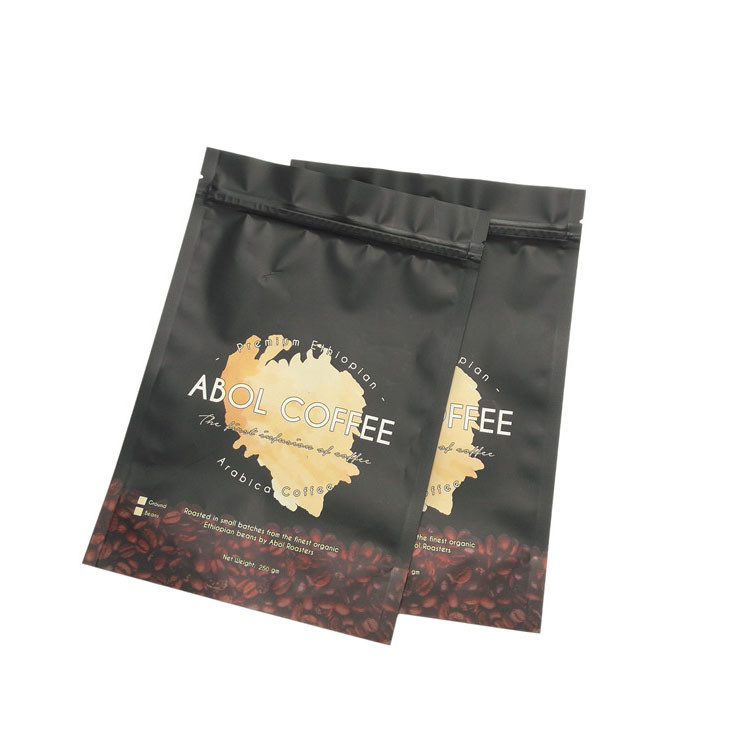 Druk cyfrowy Folie laminowane Stand Up Zipper Etui Torby