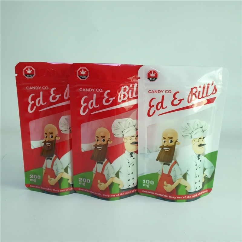 Torby do pakowania kadzidełek z nadrukiem z niestandardowym nadrukiem Ziołowe torebki z żelkami CBD Saszetka