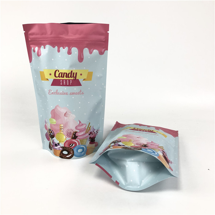 100 mikronów Mylar Ziplock Torba z folii aluminiowej na przyprawy do orzechów