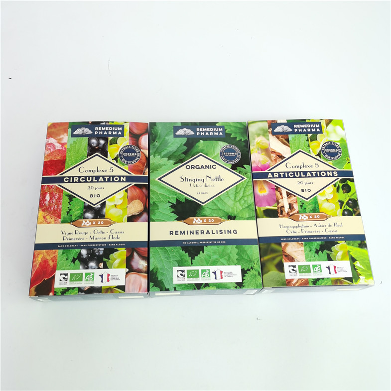 Kartonowe drukowanie offsetowe 500 gramów składane pudełko