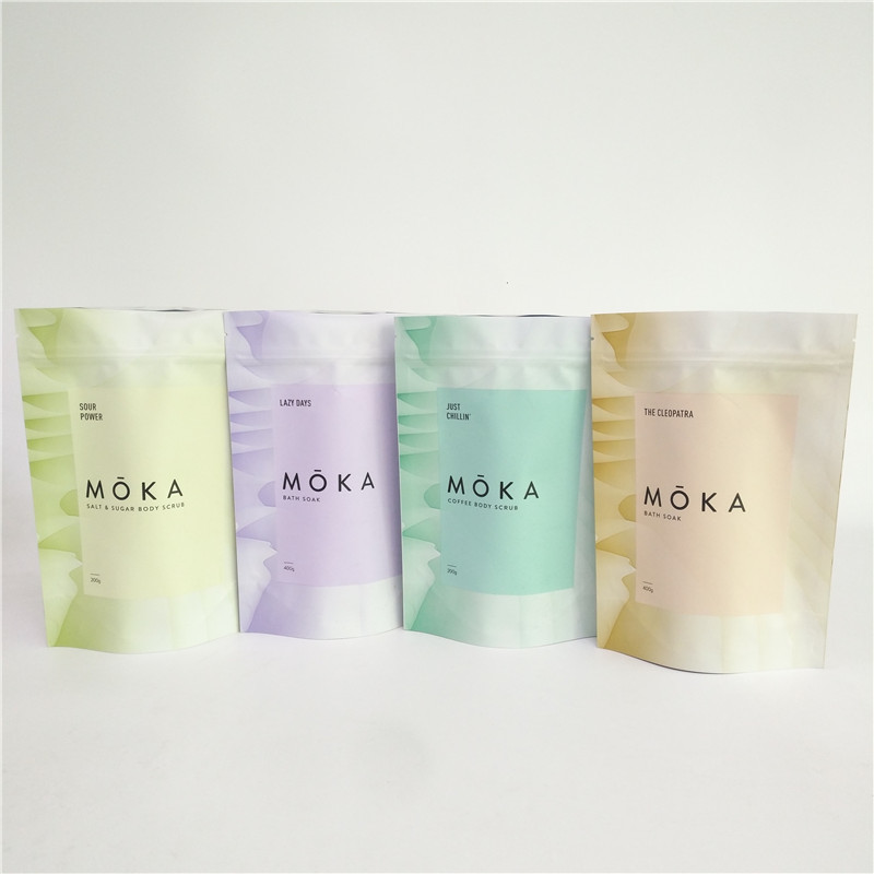 200G Worki z folii aluminiowej mylarowej 110 mikronów, wielokrotnego zamykania, CMYK