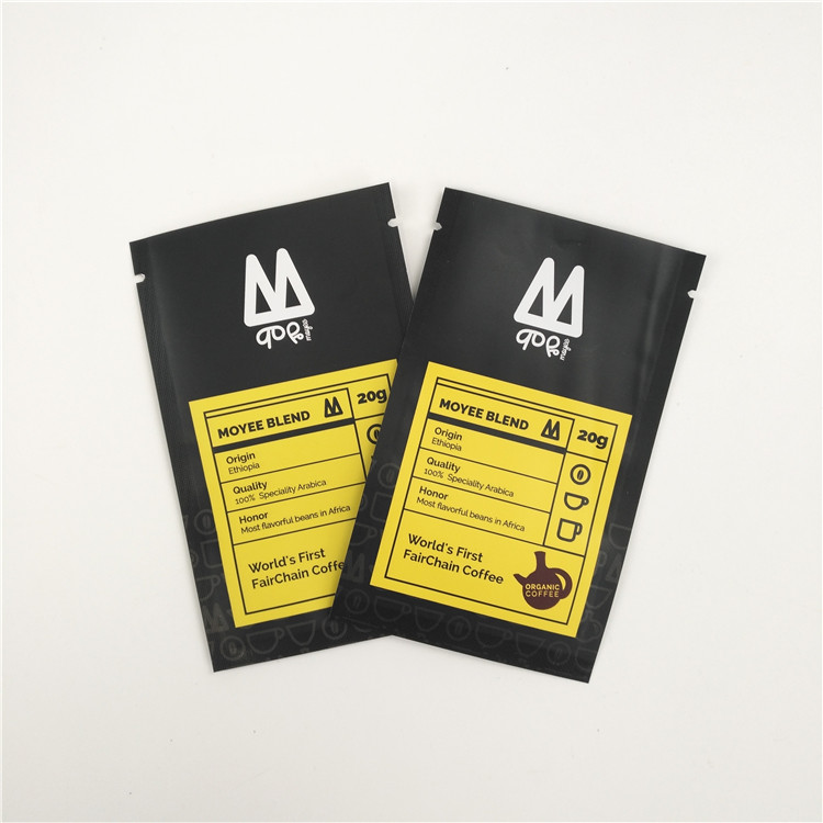 250g 500g Ziarna kawy MOPP VMPET Stand Up Etui z zaworem