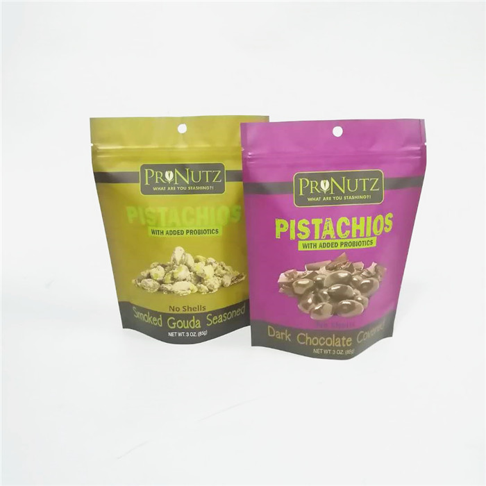 Wykończenie matowe, nadające się do recyklingu torby MOPP VMPET Stand Up Ziplock