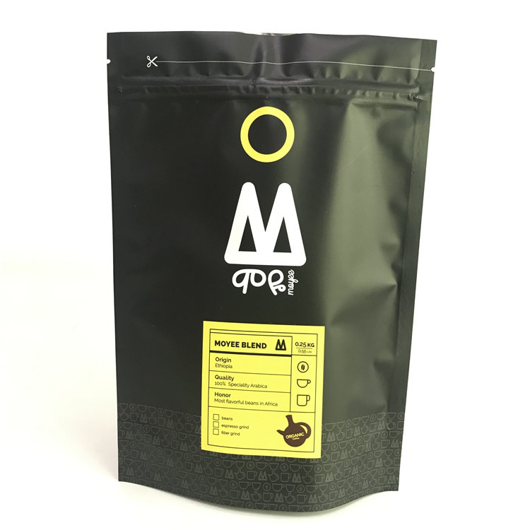 Niestandardowe drukowane torby z matowej folii aluminiowej z mylarowymi torebkami z zamkiem błyskawicznym