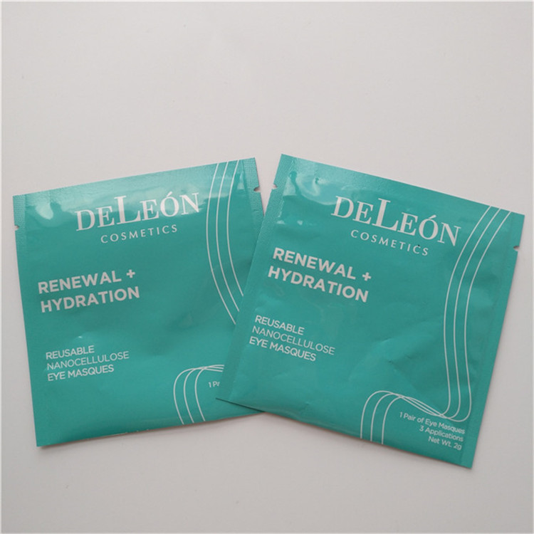 Matowa aluminiowa mała saszetka SampeL Worki do pakowania Próbki kremu Worki do pakowania