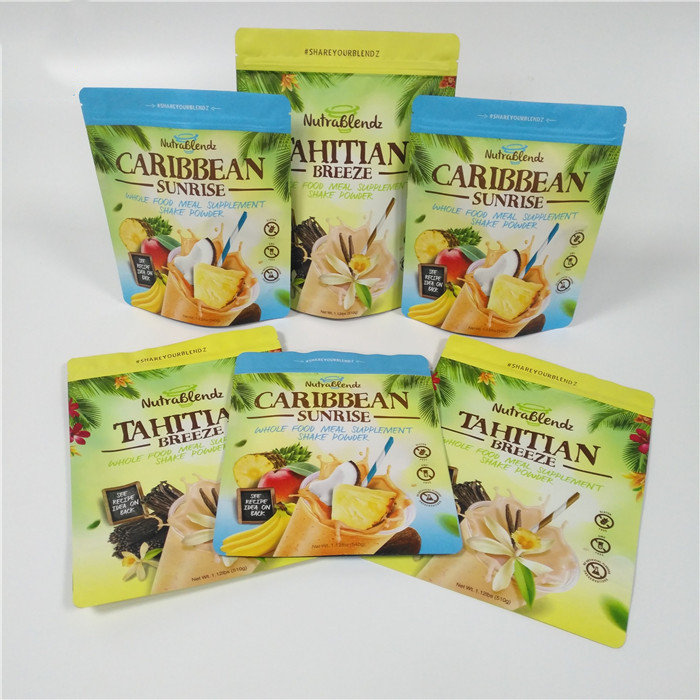 Odporne na wilgoć matowe torby do pakowania z folii aluminiowej Dostosowane torby do pakowania żywności