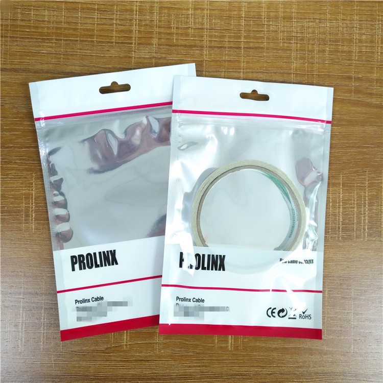 Druk cyfrowy Przezroczyste płaskie woreczki Zip Lock Dostosowane plastikowe torby