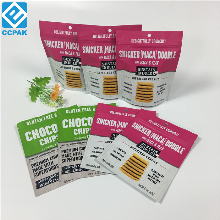 Worki do pakowania żywności z zamkiem błyskawicznym i zamykane na zamek na orzechy suche owoce