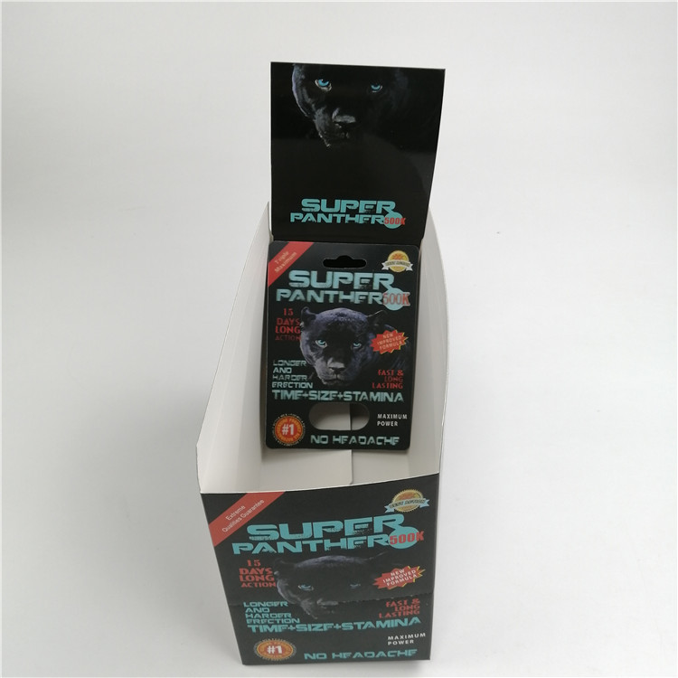 Męskie tabletki wzmacniające Rhino 3d Sex Pill Opakowanie Blister 600k 700k Lenticular Card