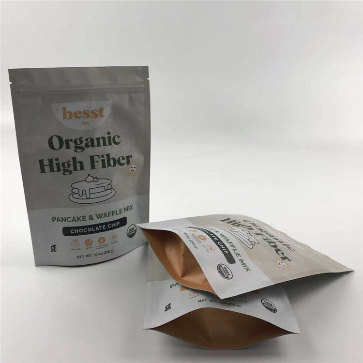 Stojąca saszetka z zamkiem błyskawicznym z Window Doypack na suszone owoce