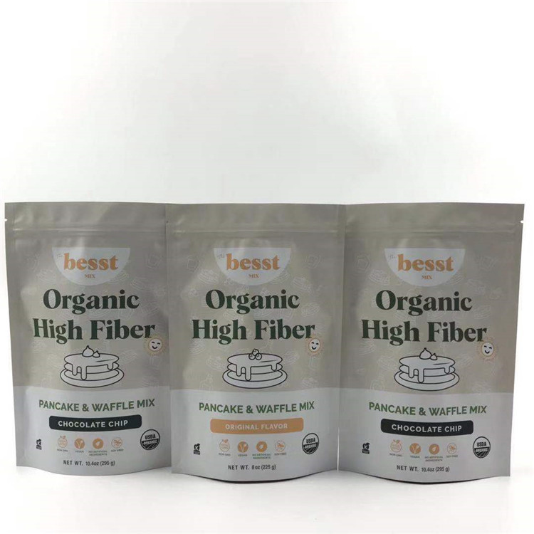 Druk cyfrowy Stand up woreczki do suchych owoców Folia aluminiowa do pakowania przekąsek