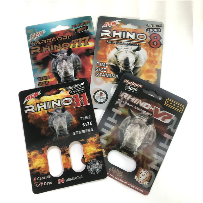 89x127mm Magnum 24K 3d blister na pigułki poprawiające seksualność