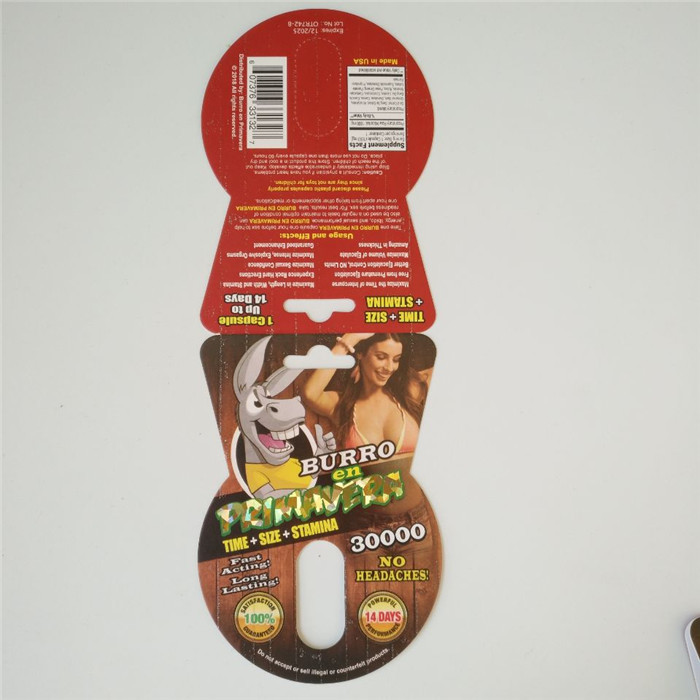 Hologram Opakowanie na kapsułki do tłoczenia na gorąco Rhuno 100K