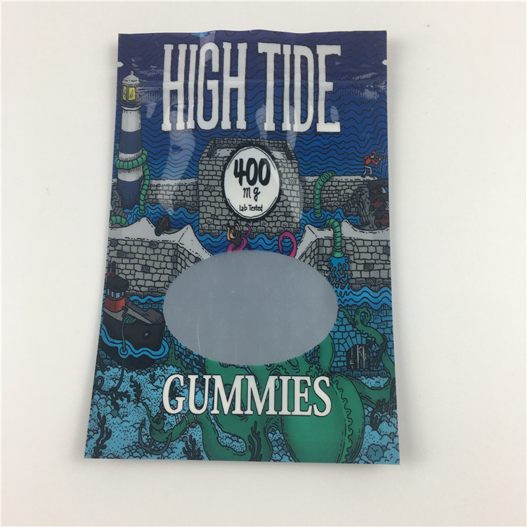 Trzy boczne uszczelnienie Ziplock Mylar Mylar z nadrukiem na zamówienie Odporny na zapach jadalny