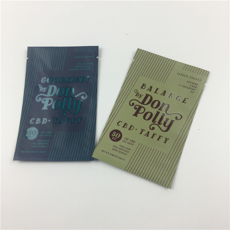 Plastikowa folia z nadrukiem UV Mylar Ziplock Stand Up woreczki z okienkiem