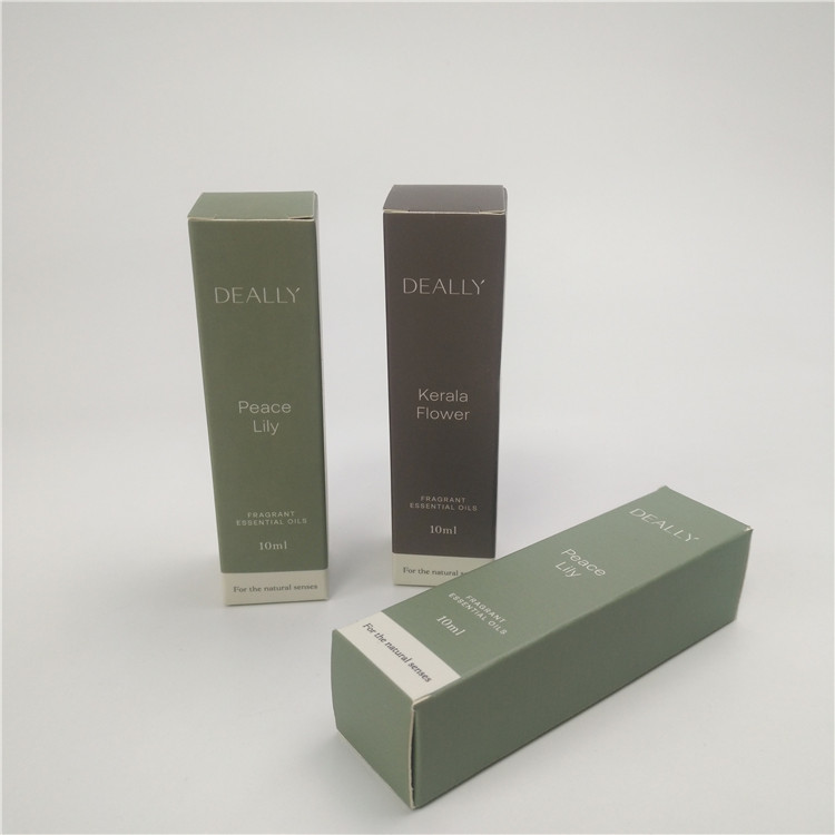 Pudełko papierowe do pakowania kosmetyków kosmetycznych o gramaturze 350 g / m2 do pakowania butelek z zakraplaczem