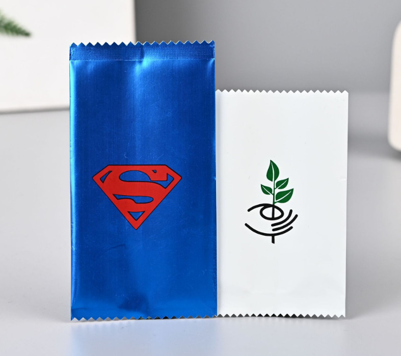 Biscuit Candy Plastikowe torebki foliowe z zamknięciem tylnym Niestandardowy drukowany dowód zapachu