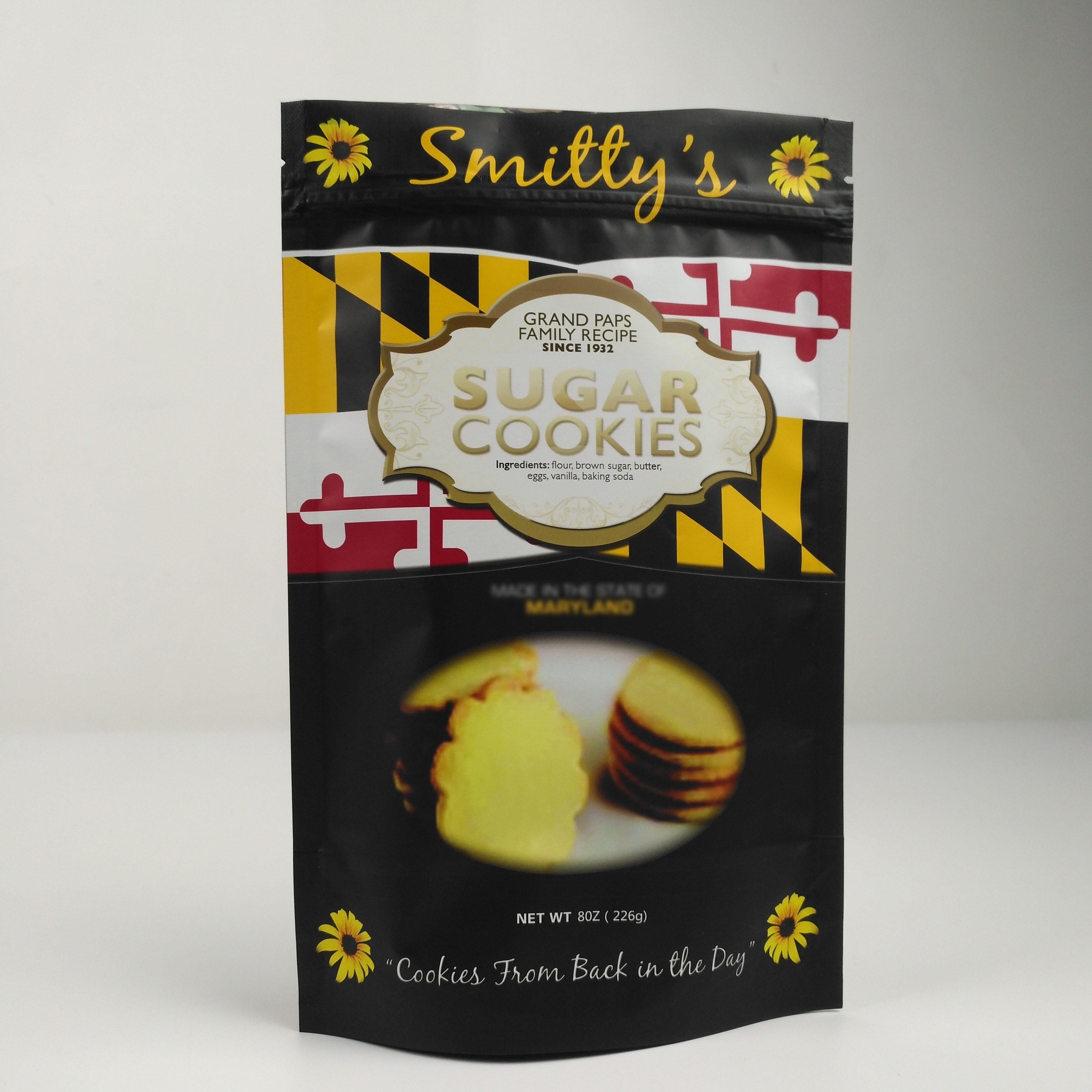 Plastikowa mylarowa stojąca torba na zamek z folii aluminiowej Odporna na zapachy z nadrukiem