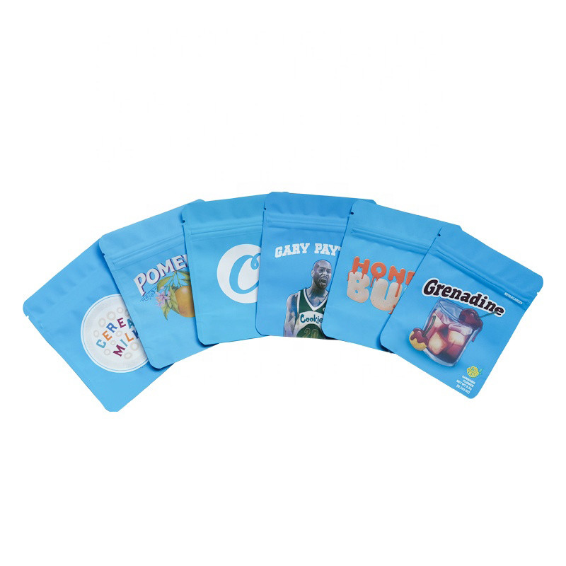 Zip Lock Weed Cookie Packaging Worki Mylarowe Saszetka z miodem Jadalna torba na miód