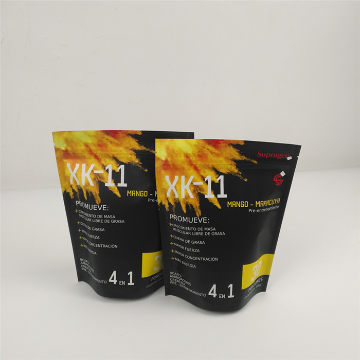 Zamykane na zamek błyskawiczne torby do pakowania żywności platic mała torebka z zamkiem błyskawicznym woreczek do stawiania niestandardowy plastikowy worek do pakowania proszku