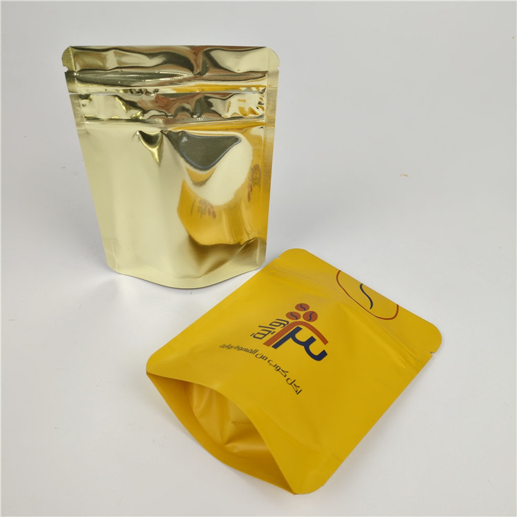 MOPP Matte Child Proof Mylar Bag z przezroczystym okienkiem