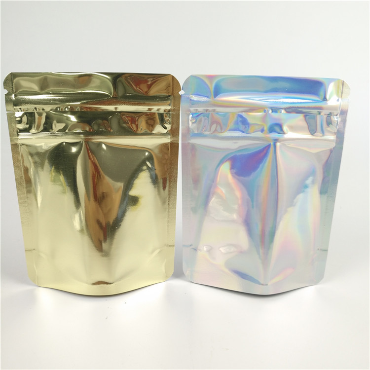 SGS 200g Odporna na zapach torba Ziplock Plastikowa CMYK z okienkiem