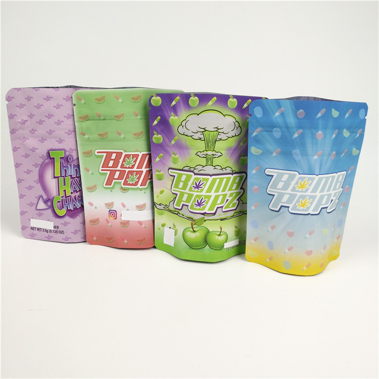 Odporna na zapach plastikowa torba Mylar Cookie Spice Tytoń Artykuły spożywcze