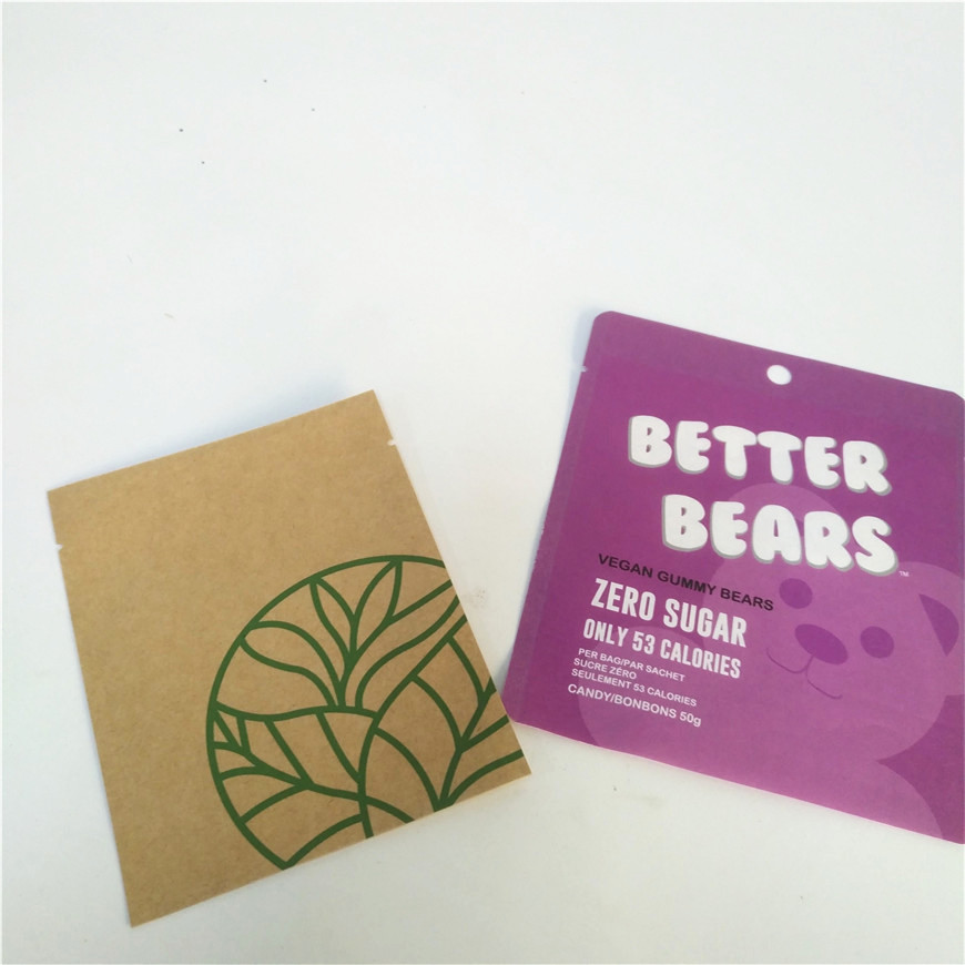 VMPET 1.2C NY 1.5C Płaska torba do pakowania przekąsek Cmyk na cukierki do ciastek